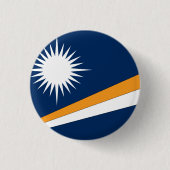 Badge Rond 2,50 Cm Drapeau des Îles Marshall (Devant)