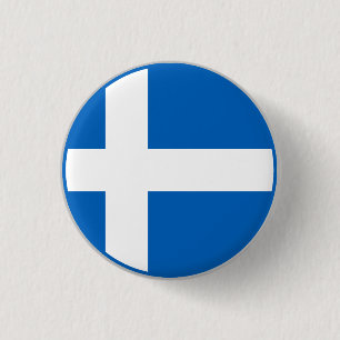 Badge Rond 2,50 Cm Drapeau des Shetland