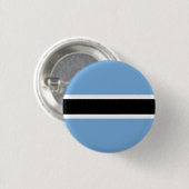 Badge Rond 2,50 Cm Drapeau du Botswana (Devant & derrière)