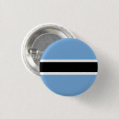 Badge Rond 2,50 Cm Drapeau du Botswana (Devant & derrière)