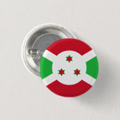 Badge Rond 2,50 Cm Drapeau du Burundi (Devant & derrière)