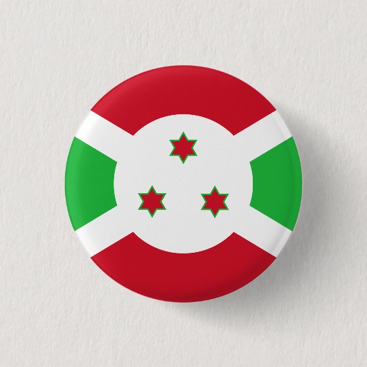 Badge Rond 2,50 Cm Drapeau du Burundi (Devant)