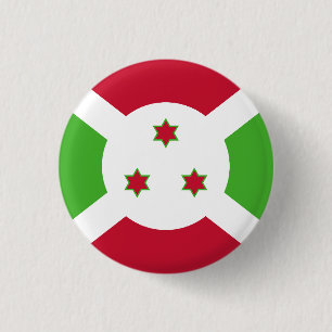 Badge Rond 2,50 Cm Drapeau du Burundi
