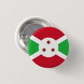 Badge Rond 2,50 Cm Drapeau du Burundi patriotique (Devant & derrière)