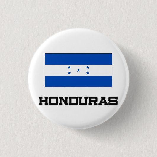 Badge Rond 2,50 Cm Drapeau du Honduras (Devant)