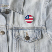 Badge Rond 2,50 Cm Drapeau du Libéria (En situation)