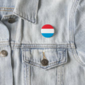 Badge Rond 2,50 Cm Drapeau du Luxembourg (En situation)