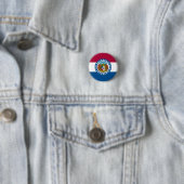Badge Rond 2,50 Cm Drapeau du Missouri (En situation)