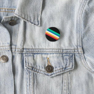 Badge Rond 2,50 Cm Drapeau du Mois de la Fierté des Personnes Handica