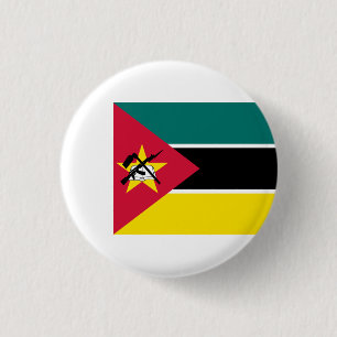 Badge Rond 2,50 Cm Drapeau du Mozambique