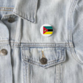 Badge Rond 2,50 Cm Drapeau du Mozambique (En situation)