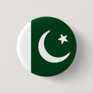 Badge Rond 2,50 Cm Drapeau du Pakistan