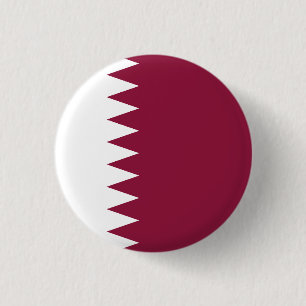 Badge Rond 2,50 Cm Drapeau du Qatar