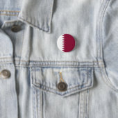 Badge Rond 2,50 Cm Drapeau du Qatar (En situation)