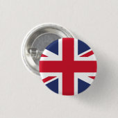 Badge Rond 2,50 Cm Drapeau du Royaume-Uni (Devant & derrière)