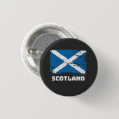 Badge Rond 2,50 Cm Drapeau écossais (Devant & derrière)