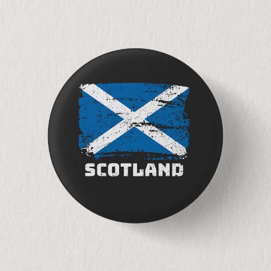 Badge Rond 2,50 Cm Drapeau écossais (Devant)
