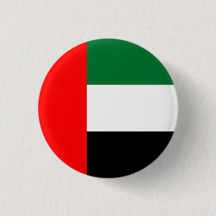 Badge Rond 2,50 Cm Drapeau émirati, Drapeau émirati
