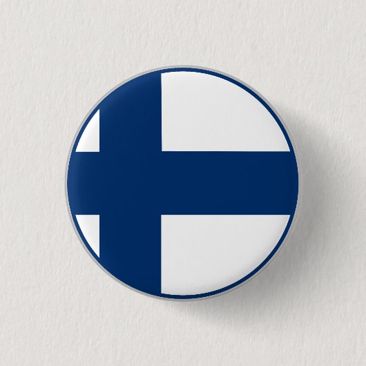 Badge Rond 2,50 Cm Drapeau finlandais (Devant)