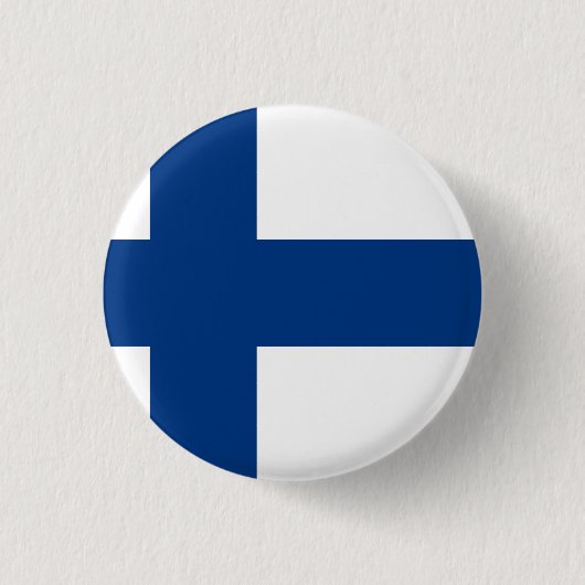 Badge Rond 2,50 Cm Drapeau finlandais (Devant)