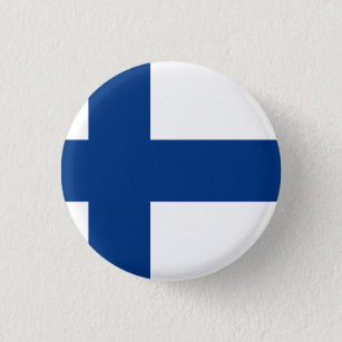 Badge Rond 2,50 Cm Drapeau finlandais
