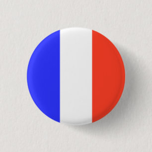 Badge Rond 2,50 Cm Drapeau français