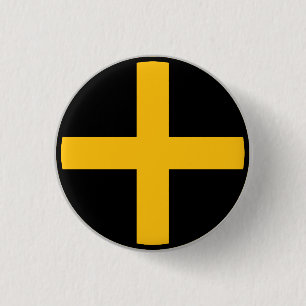 Badge Rond 2,50 Cm Drapeau gallois St David