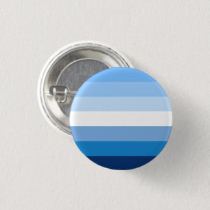 Badge Rond 2,50 Cm Drapeau Gay Male Pride (bleu)