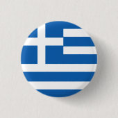 Badge Rond 2,50 Cm Drapeau grec (Devant)