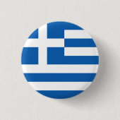 Badge Rond 2,50 Cm Drapeau Grèce (Devant)