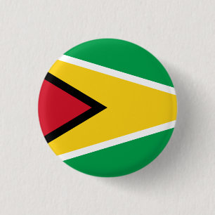 Badge Rond 2,50 Cm Drapeau guyanais