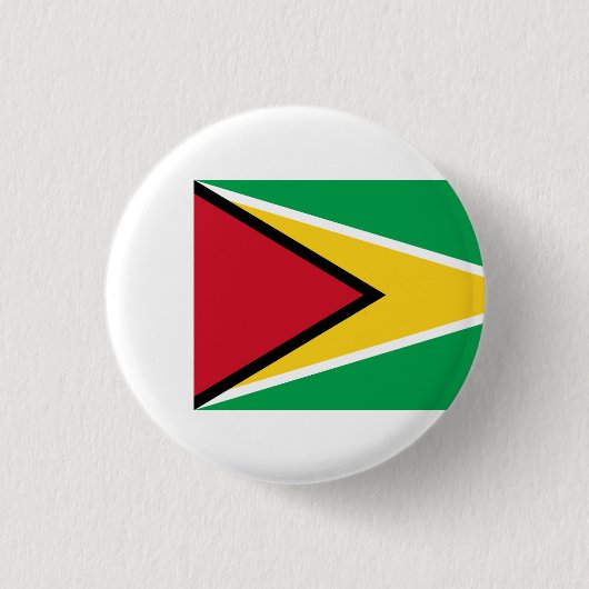 Badge Rond 2,50 Cm Drapeau guyanais, Drapeau guyanais (Devant)