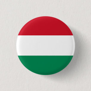 Badge Rond 2,50 Cm Drapeau hongrois