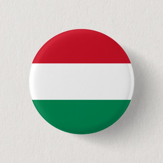 Badge Rond 2,50 Cm Drapeau hongrois (Devant)
