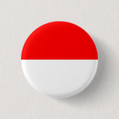 Badge Rond 2,50 Cm Drapeau indonésien, Drapeau indonésien (Devant)