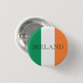 Badge Rond 2,50 Cm Drapeau irlandais Pbcn Irlande (Devant & derrière)