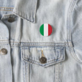 Badge Rond 2,50 Cm Drapeau italien, Drapeau italien (En situation)