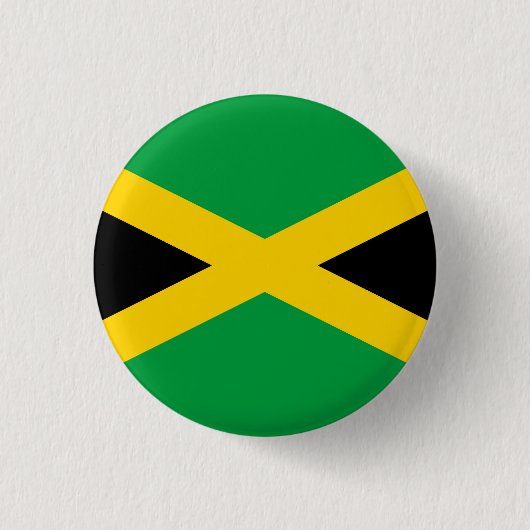 Badge Rond 2,50 Cm Drapeau jamaïcain (Devant)