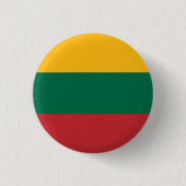 Badge Rond 2,50 Cm Drapeau lituanien (Devant)