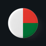 Badge Rond 2,50 Cm Drapeau Madagascar<br><div class="desc">Drapeau patriotique de Madagascar.</div>