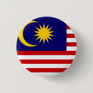 Badge Rond 2,50 Cm Drapeau malaisien