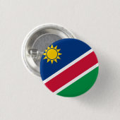 Badge Rond 2,50 Cm Drapeau namibien (Devant & derrière)