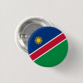Badge Rond 2,50 Cm Drapeau namibien, Drapeau de Namibie (Devant & derrière)