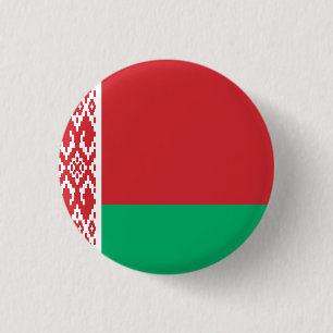 Badge Rond 2,50 Cm Drapeau national de Bélarus