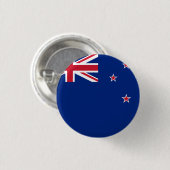 Badge Rond 2,50 Cm Drapeau néo-zélandais (Devant & derrière)