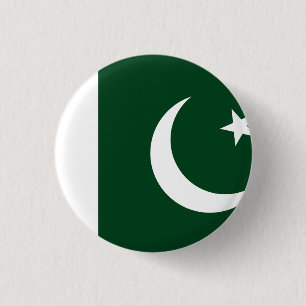 Badge Rond 2,50 Cm Drapeau pakistanais