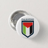 Badge Rond 2,50 Cm Drapeau palestinien (Devant & derrière)