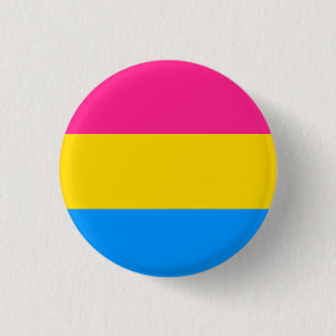 Badge Rond 2,50 Cm Drapeau Pansexual de fierté
