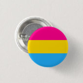 Badge Rond 2,50 Cm "DRAPEAU PANSEXUAL de FIERTÉ" 1,25 pouces (Devant & derrière)