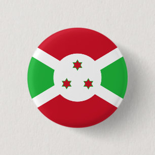 Badge Rond 2,50 Cm Drapeau patriotique du Burundi